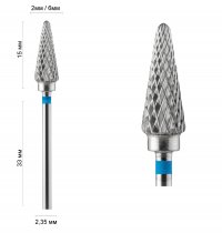 Фреза конус синяя для ЛЕВШИ 13160 DLX