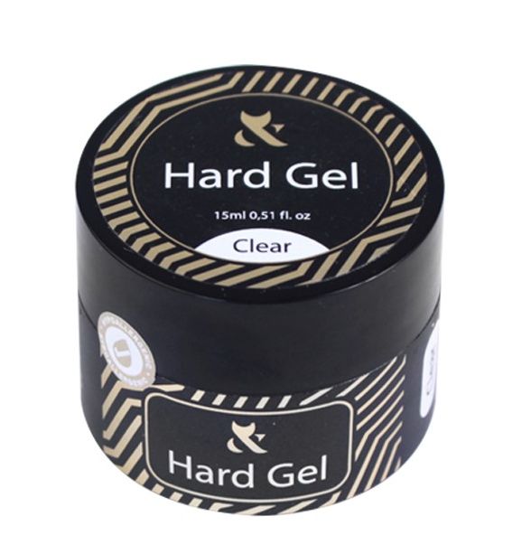 Гель для моделювання F.O.X Hard Gel Clear, прозорий, 15мл - фотография товара. Купить с доставкой в интернет магазине Nailmag 