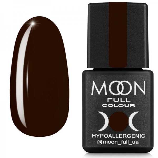 Гель-лак Moon Full Fashion Color №236, Т.Коричневий, 8 мл