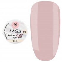 Гель моделирующий Saga Builder Gel Veil №05 Nude (Нюдовый), 15 мл