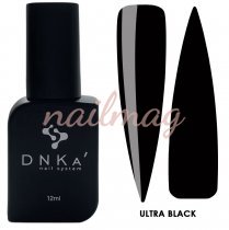 Гель-лак DNKa' для ногтей Ultra Black, Черный, 12мл