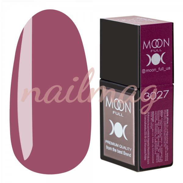 Камуфлююча база Moon Full Amazing Color Base №3027 (Т. Рожевий), 12мл