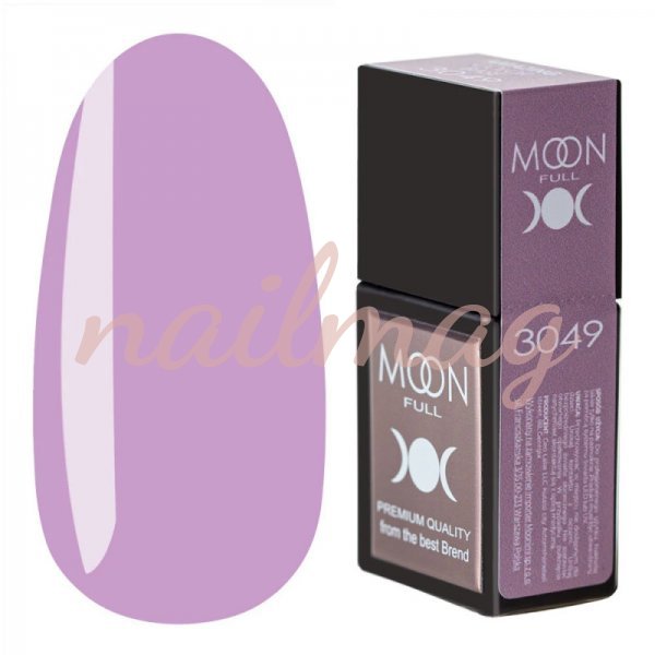 Камуфлююча база Moon Full Amazing Color Base №3049 (Бузковий), 12мл