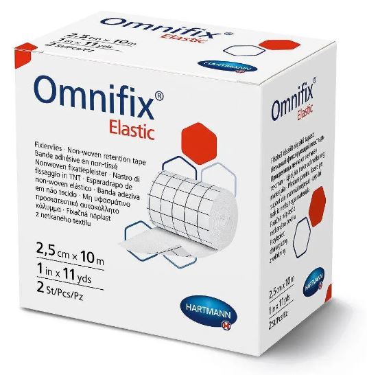 Пластирь еластичній фіксуючий Omnifix (2,5смх10м) - фотография товара. Купить с доставкой в интернет магазине Nailmag 