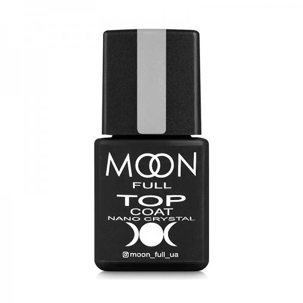 Топове покриття Moon Full Nano Crystal Top Coat, 8 мл